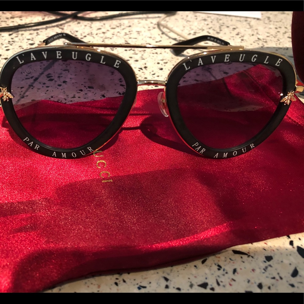 Gucci new sunglasses